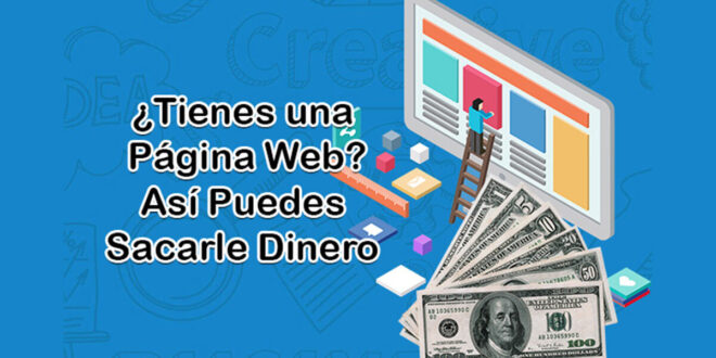 como ganar dinero con una pagina web