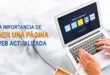 mantener un sitio web actualizada