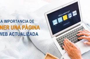 mantener un sitio web actualizada