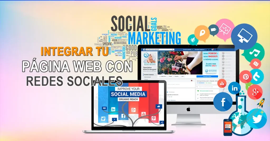 Cómo integrar tu página web con redes sociales