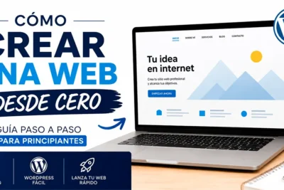 crear una web desde cero paso a paso