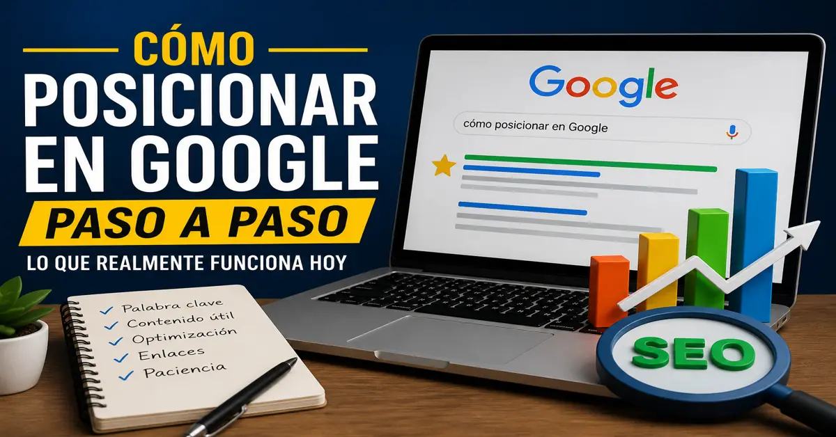 cómo posicionar en Google paso a paso