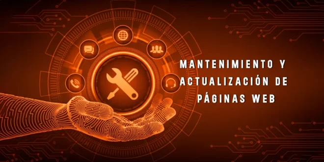 Servicio de mantenimiento y actualización de paginas web