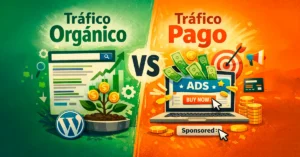 Tráfico Orgánico vs Tráfico Pago