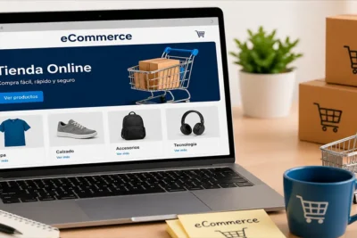 crear sitio web de comercio electrónico