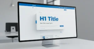 ¿Qué son las etiquetas H1 y por qué son tan importantes para el SEO de tu página web?