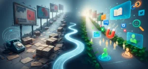 Outbound marketing vs Inbound marketing