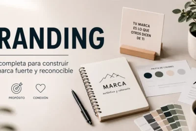 Diseño de branding e identidad visual para una marca digital
