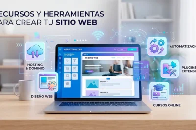 Recursos y herramientas para crear tu sitio