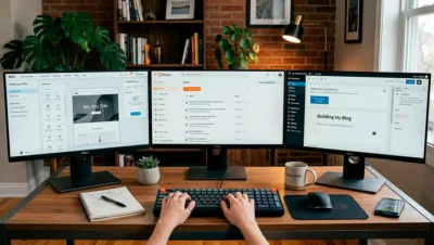 Comparación entre Wix, Blogger y WordPress para crear páginas web