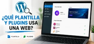 cómo saber plantilla WordPress